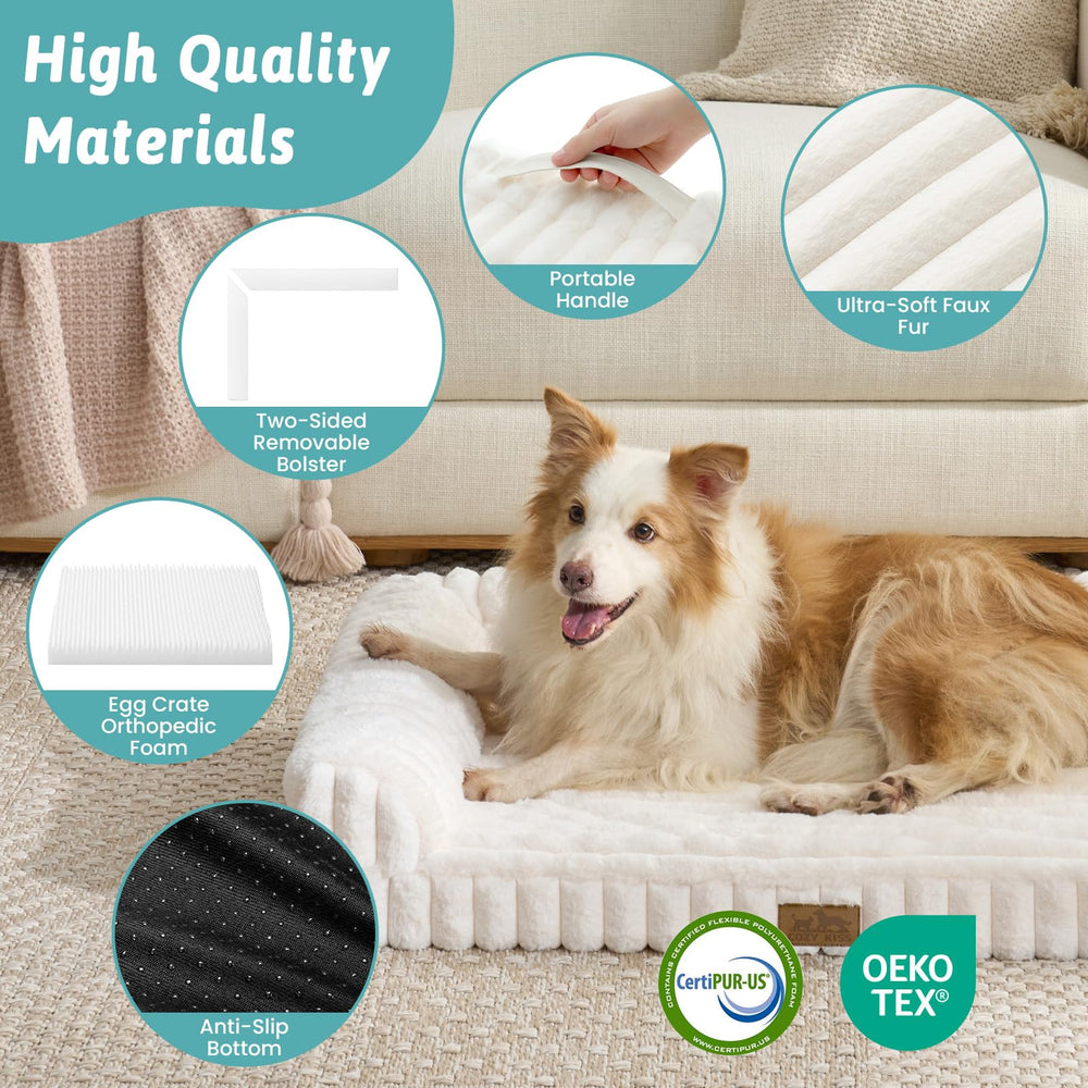 COZY KISS portable handle for easy transport to favorite resting spots.