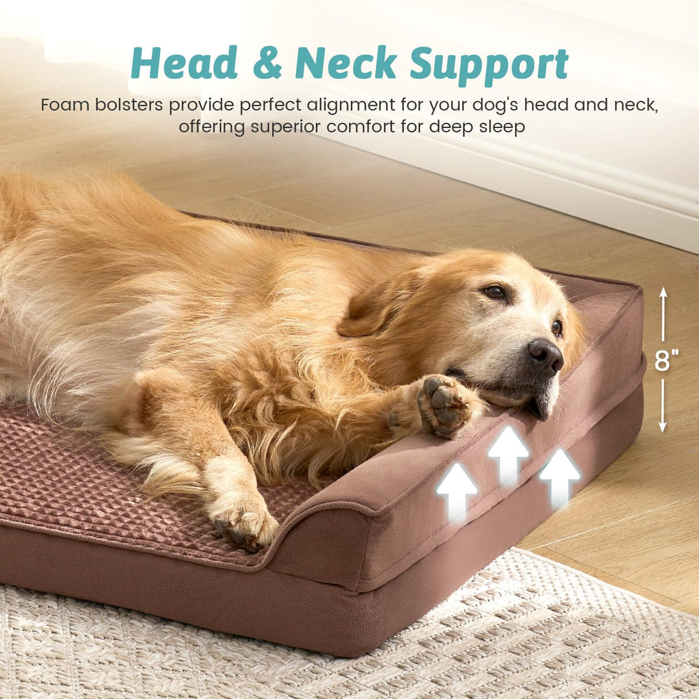 COZY KISS XXL egg-crate foam layer for joint-friendly support