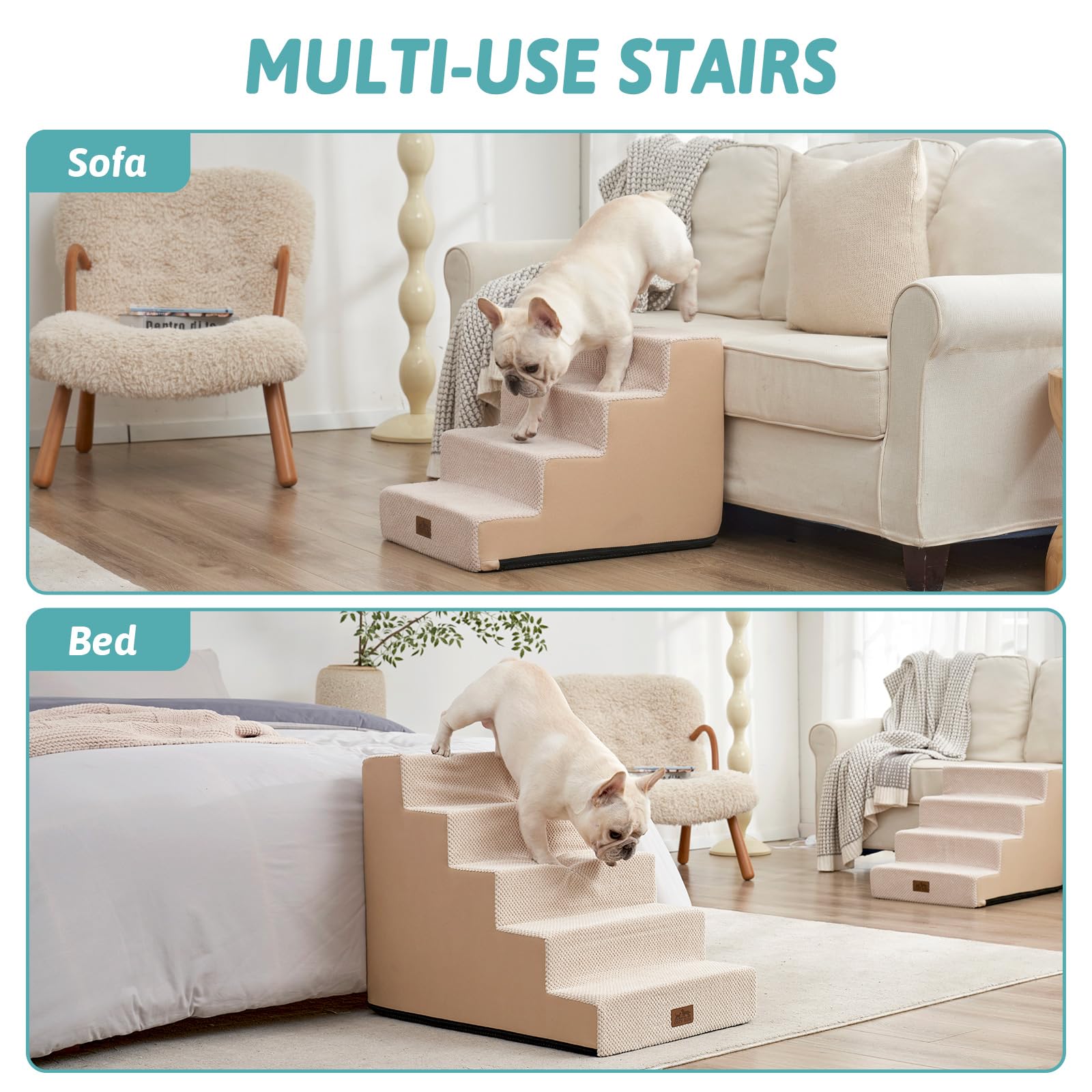 COZY KISS five-tier design enabling access to high beds