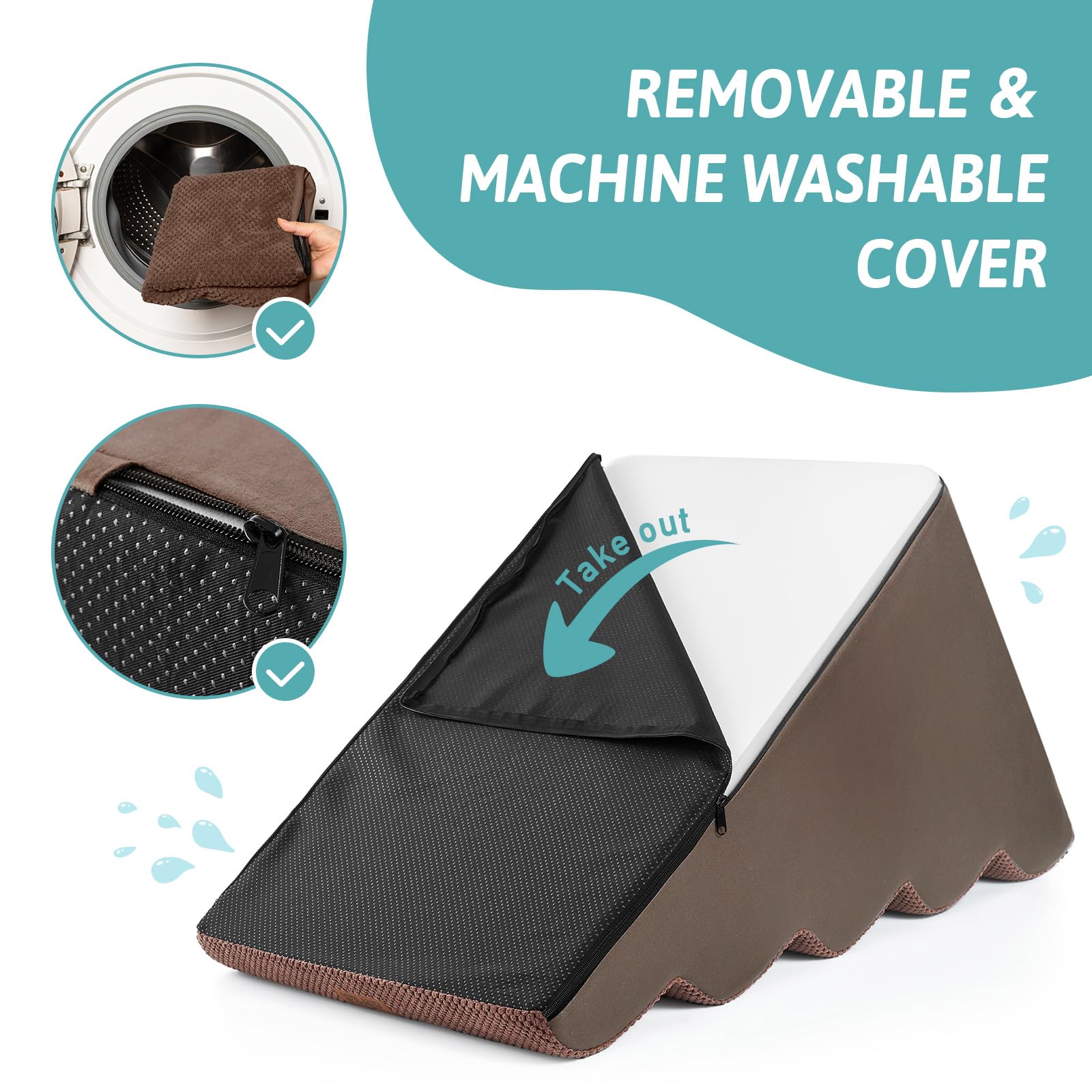 COZY KISS leakproof surface and non-slip bottom for confident climbs