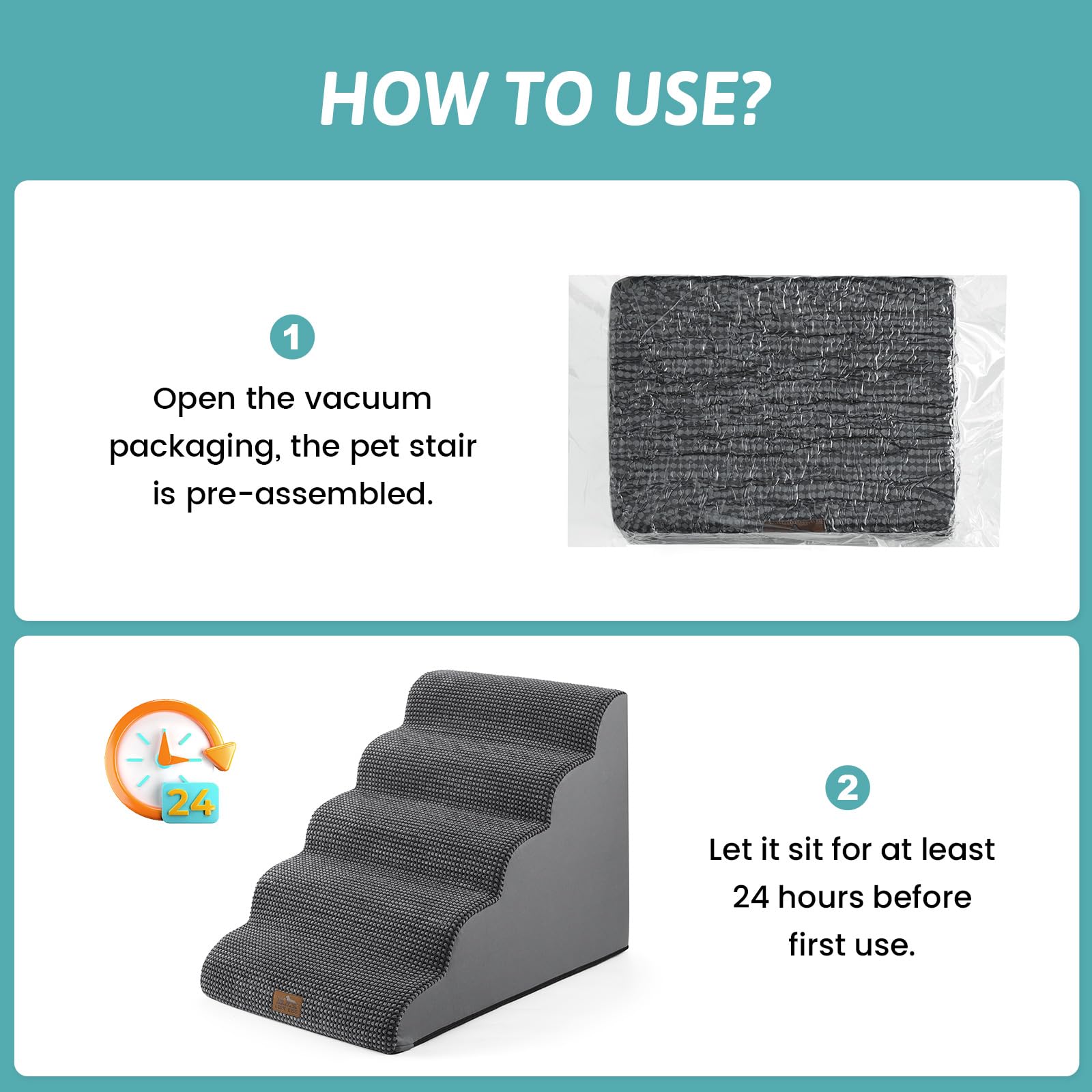 COZY KISS non-slip base minimizes movement during use.