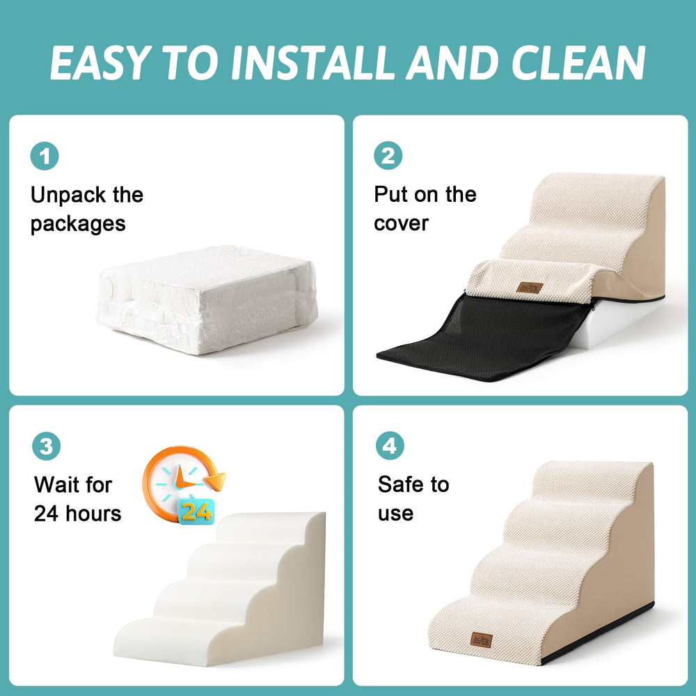 COZY KISS portable carry handle for easy room-to-room movement.