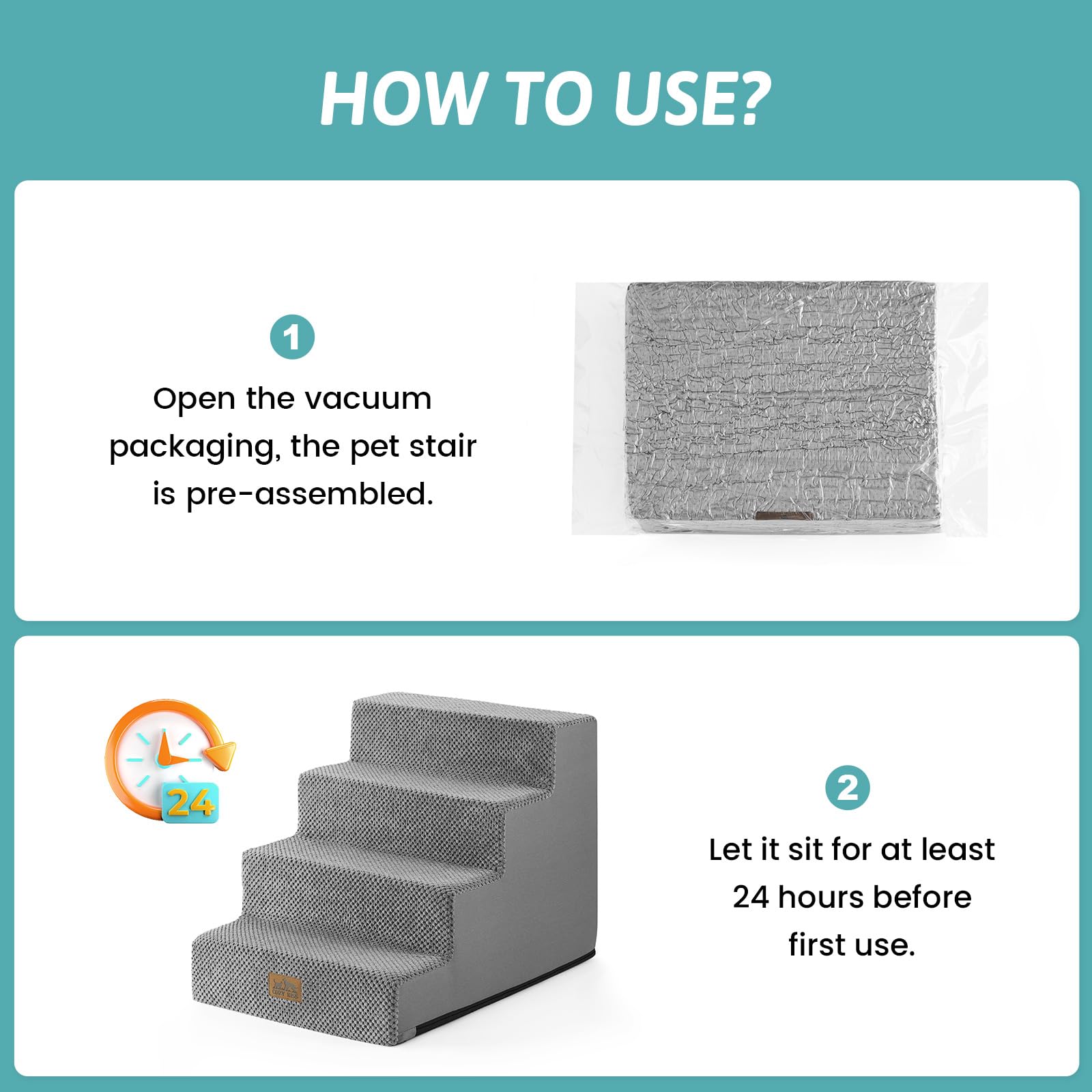 COZY KISS compact setup fits small living rooms.