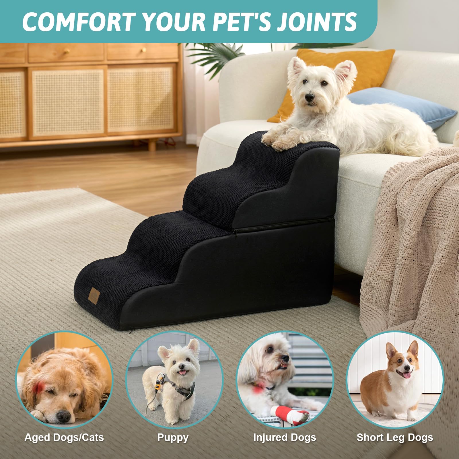 COZY KISS removable washable cover for easy cleaning