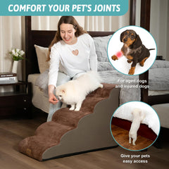 COZY KISS dog stairs removable cover ready for washing
