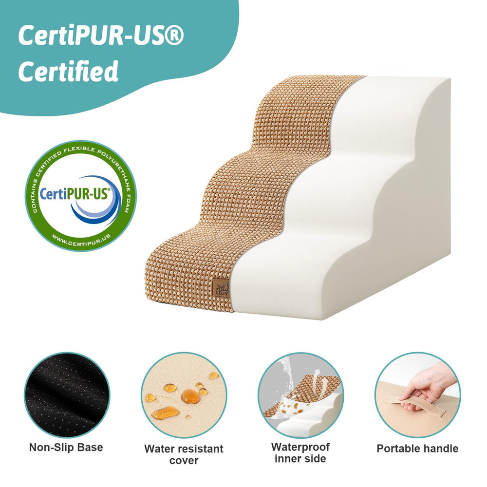 COZY KISS foam top view showcases plush surface and gentle incline.