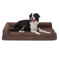 COZY KISS orthopedic bed front view for extra-large dogs