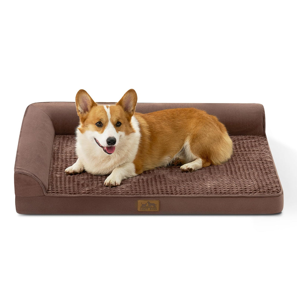 COZY KISS orthopedic bed foam closeup showing high density support for joints