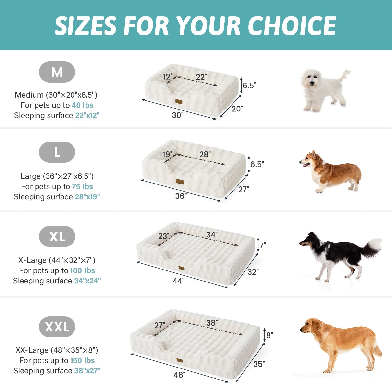 COZY KISS orthopedic dog bed foam-core close-up showing high-density support.