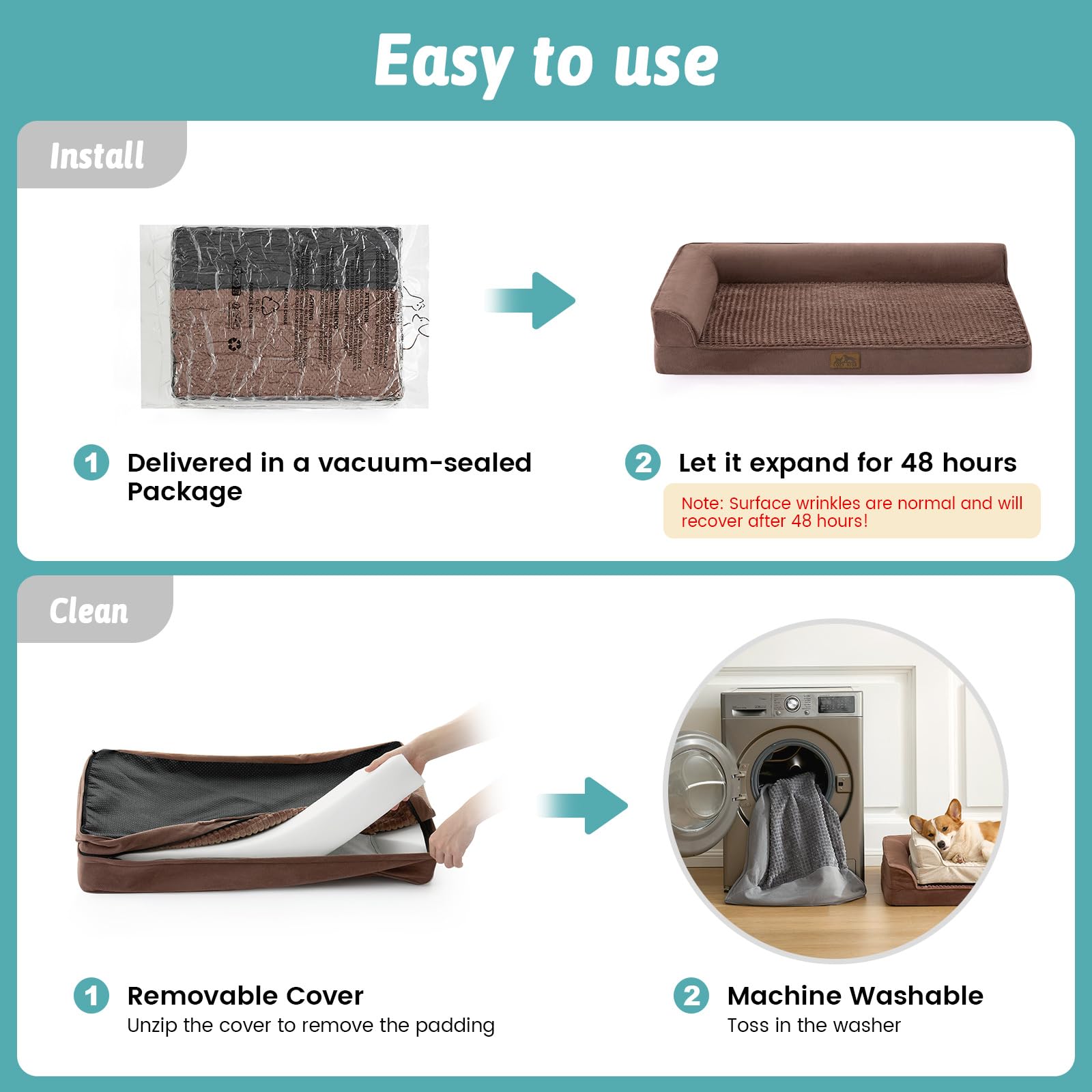 COZY KISS bed suitable for indoor and outdoor placement