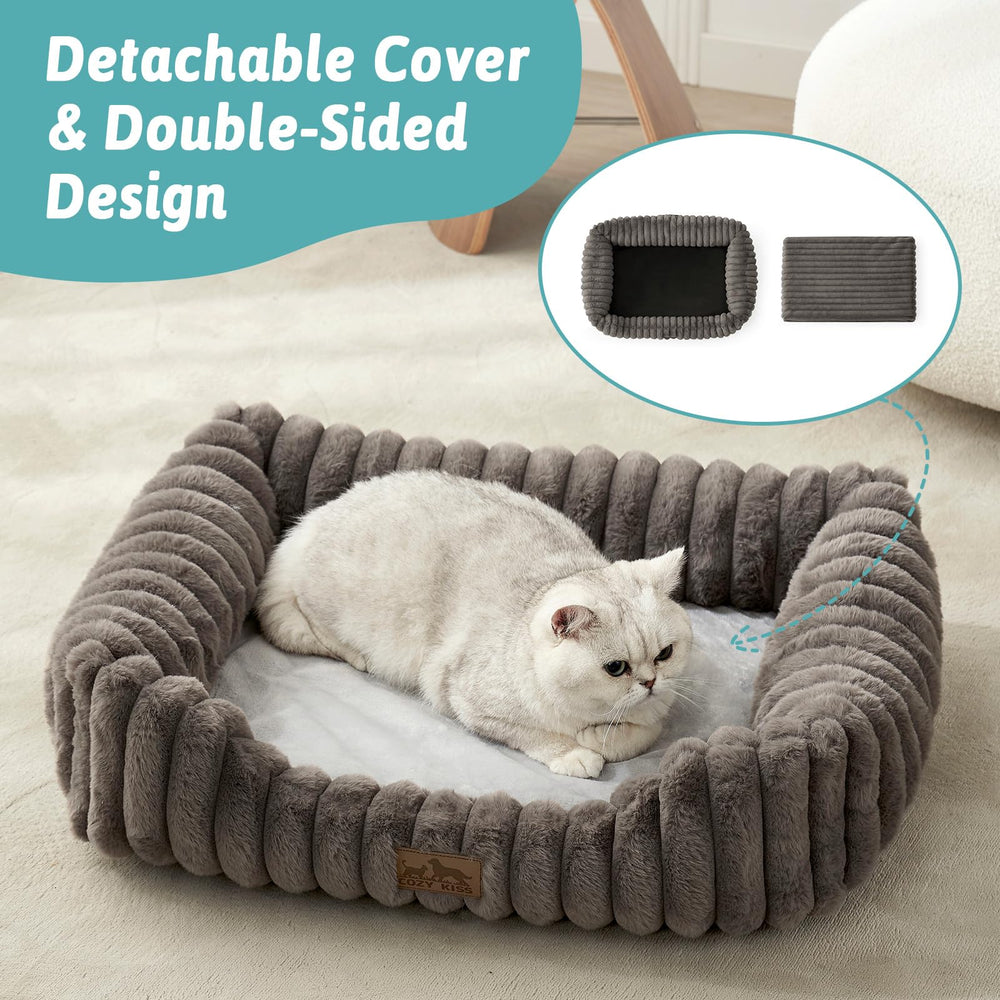 COZY KISS removable cover is machine washable for easy cleaning.