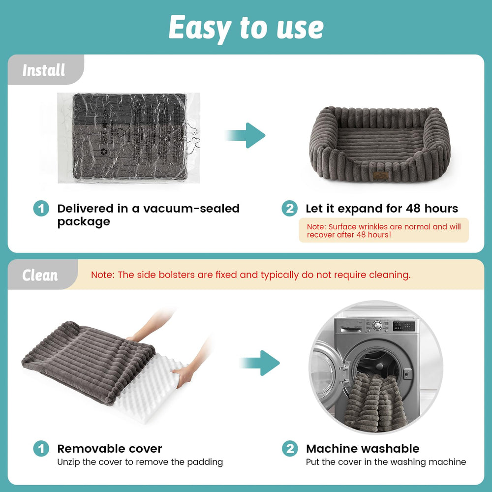 COZY KISS size-chart helps pick the right fit for small dogs and cats.