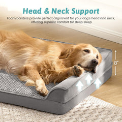 COZY KISS U-shape bed with bolsters providing secure nest and head support