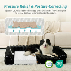 COZY KISS waterproof lining protects foam while keeping interiors clean.