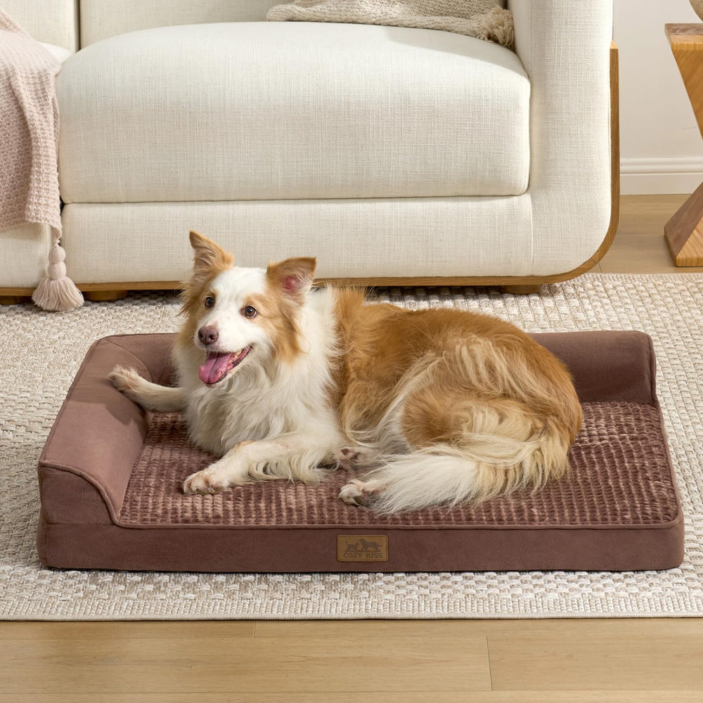 COZY KISS XXL bed in L-shape layout ready for corner placement.
