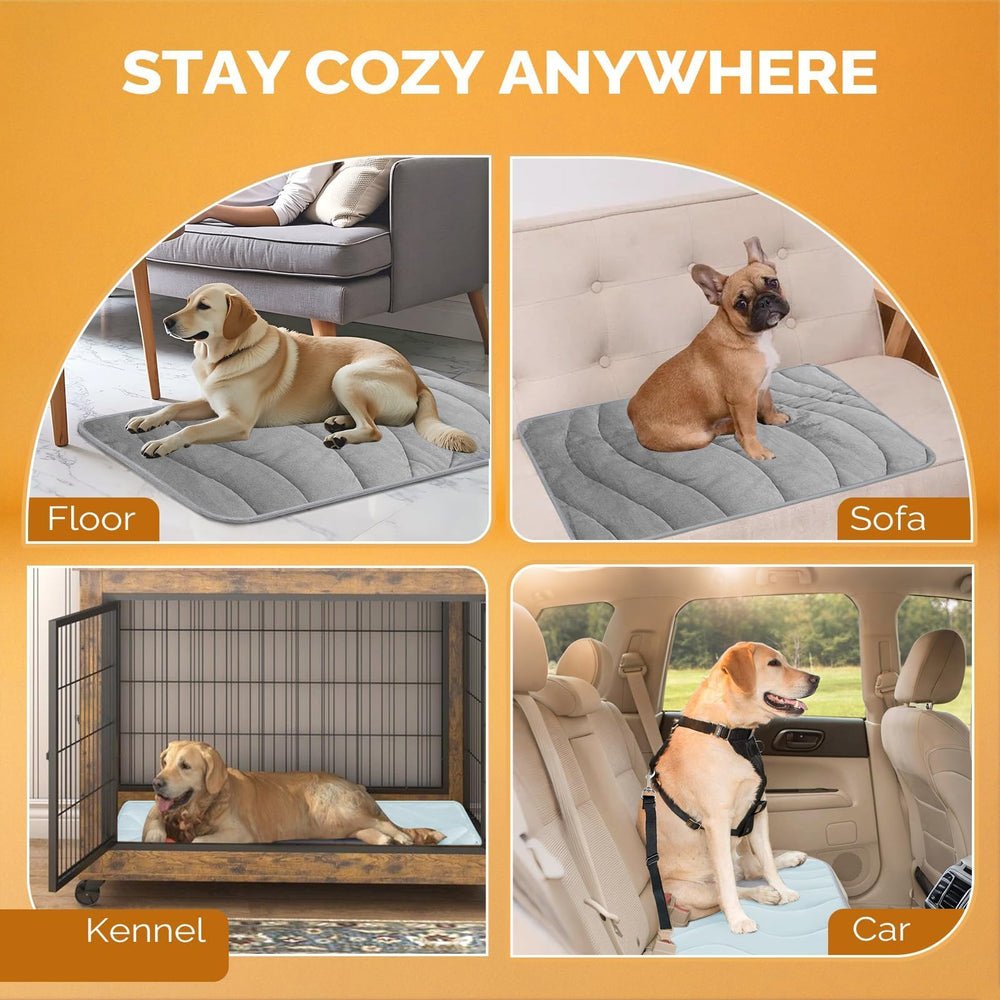 Cozyide dog crate pad all-season portable design fits crates