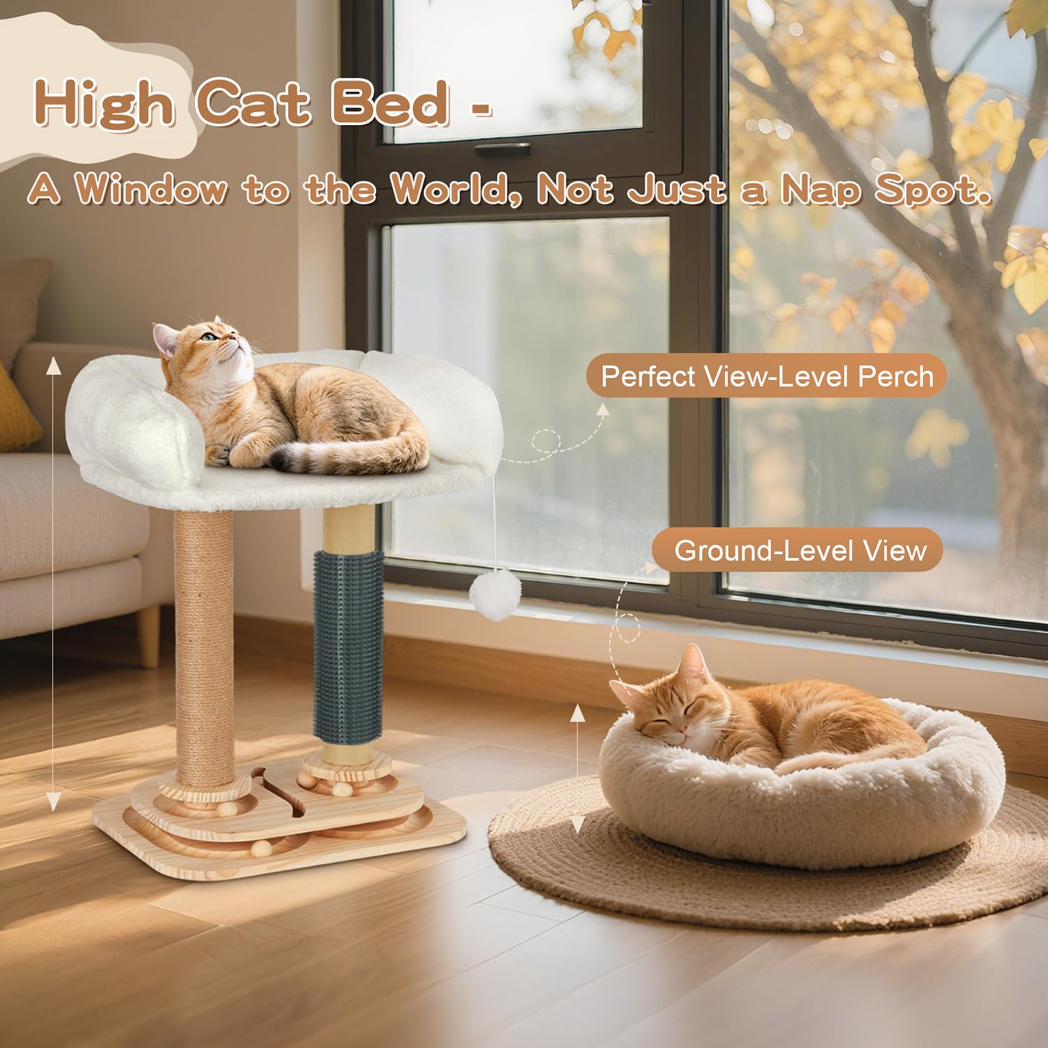Cozyipet sturdy base—non-slip stability keeps the structure steady during bursts of play