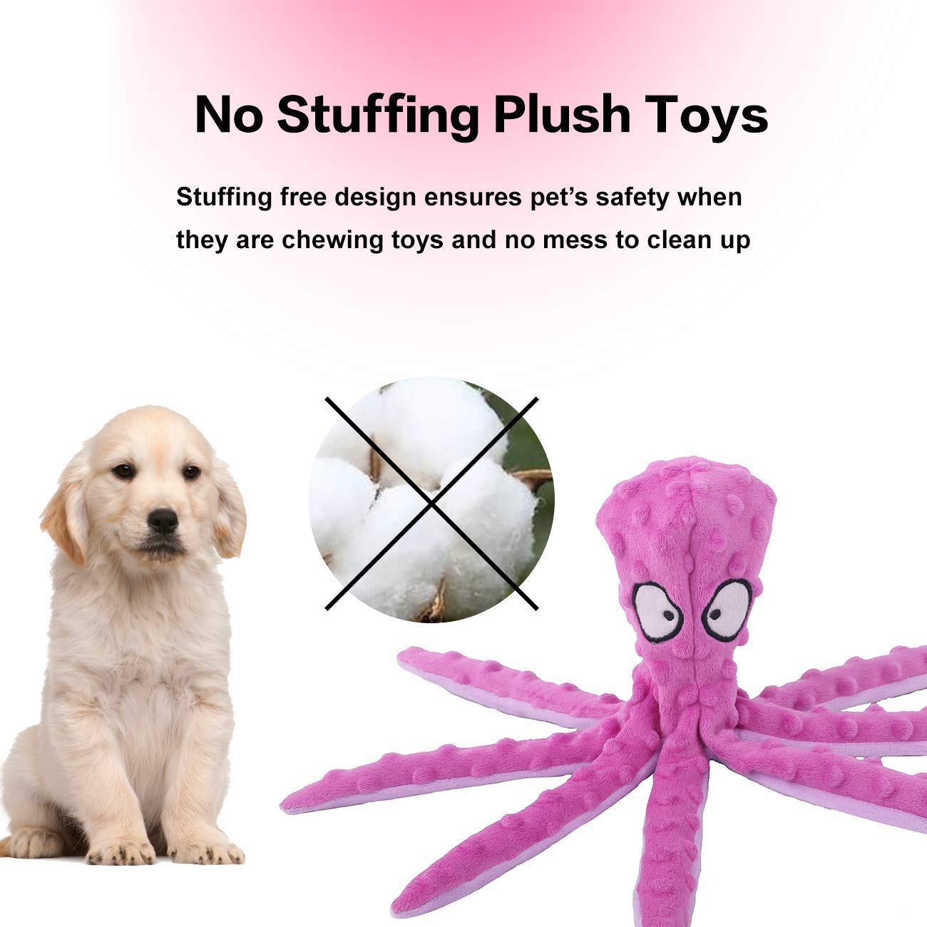 CPYOSN crinkle-sound dog toy delivers engaging noise for chase and fetch.