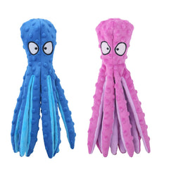 CPYOSN octopus dog toy with squeaky head for engaging play and training sessions.