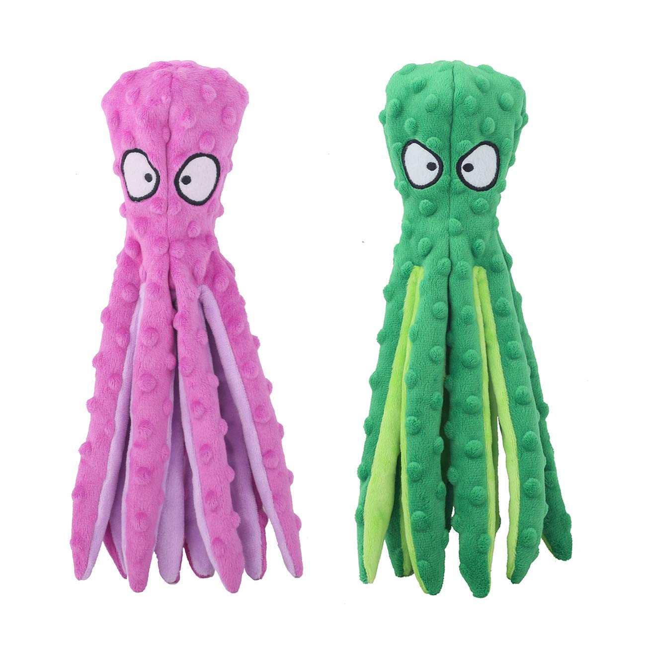 CPYOSN Octopus squeaky dog toy prompts interactive play and exercise.