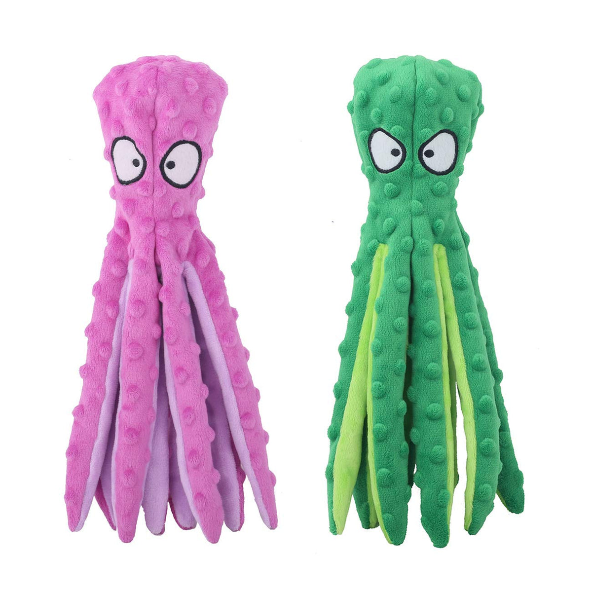 CPYOSN Octopus squeaky dog toy prompts interactive play and exercise.