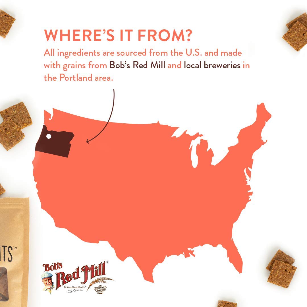 Crafted by Humans Brew Biscuit Low Gluten Barley communicates gentle digestion-friendly recipe.