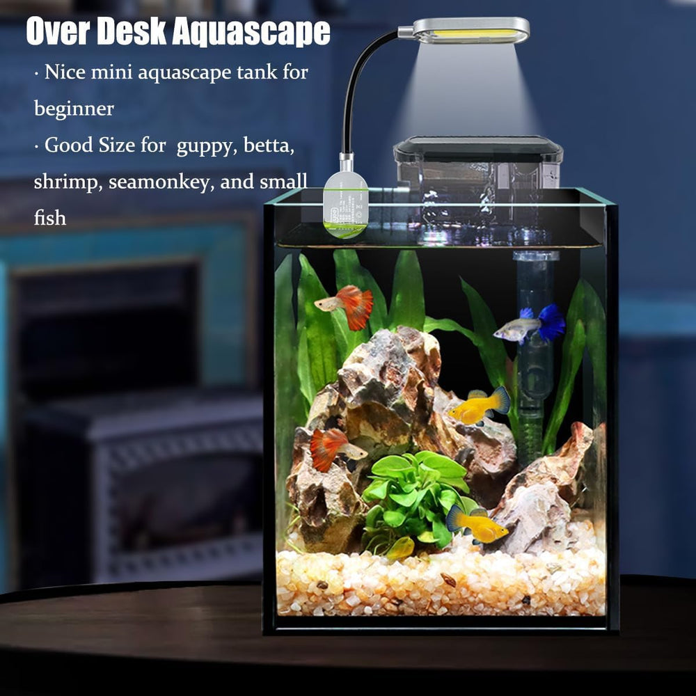Craftsboys hang-on-back filter shows adjustable water flow
