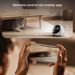 Crigge Magic S1 2-way audio enables talking to pets or loved ones.