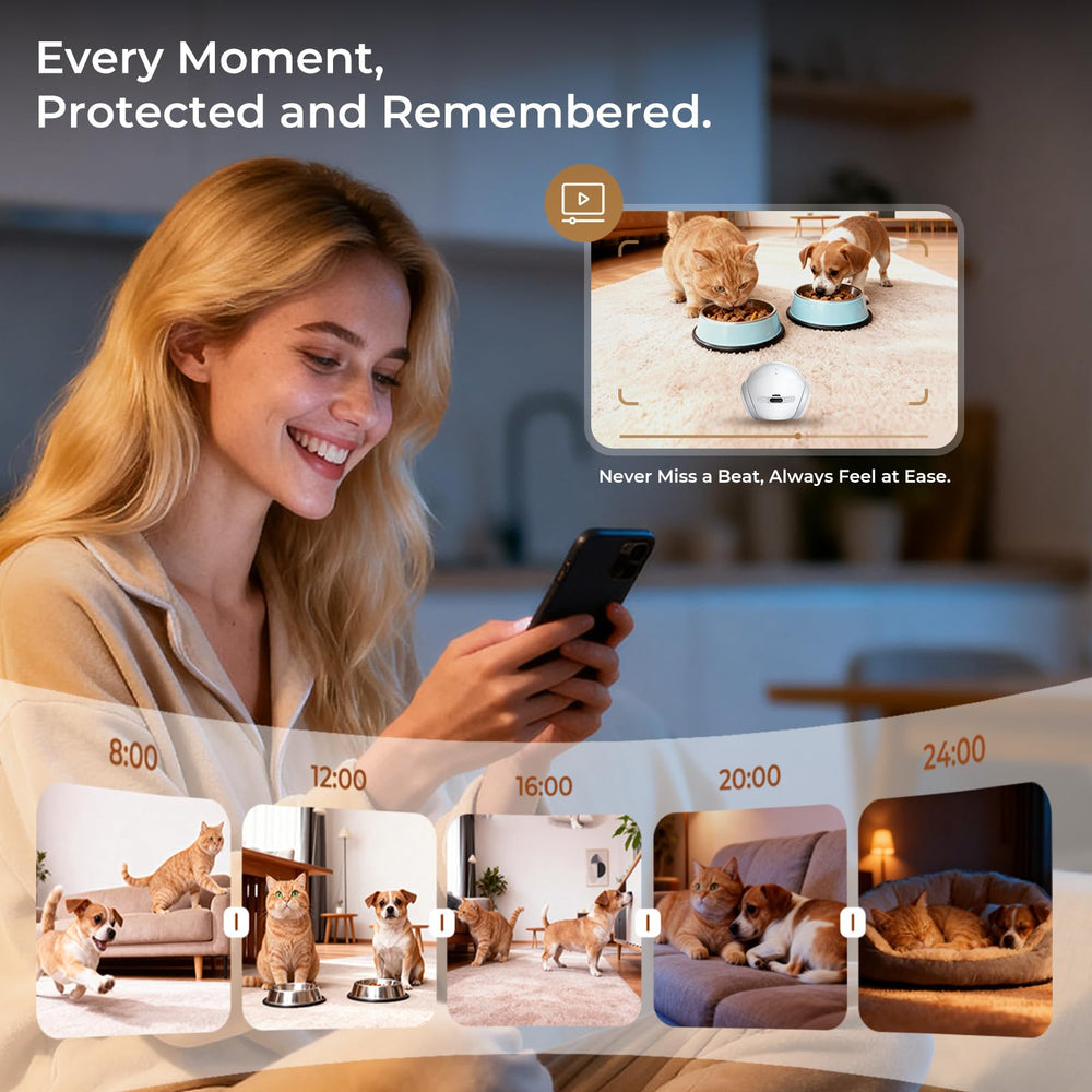 Crigge Magic S1 local storage supports video backup and playback.