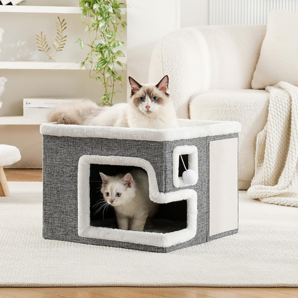 Crispedia Cat Houses easy-assembly-folding promotes quick setup and effortless relocation