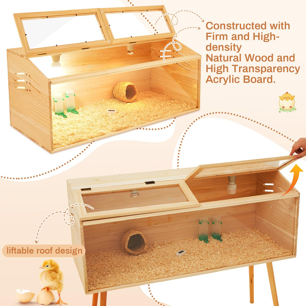 CroBlissful acrylic panel view for clear monitoring of pets