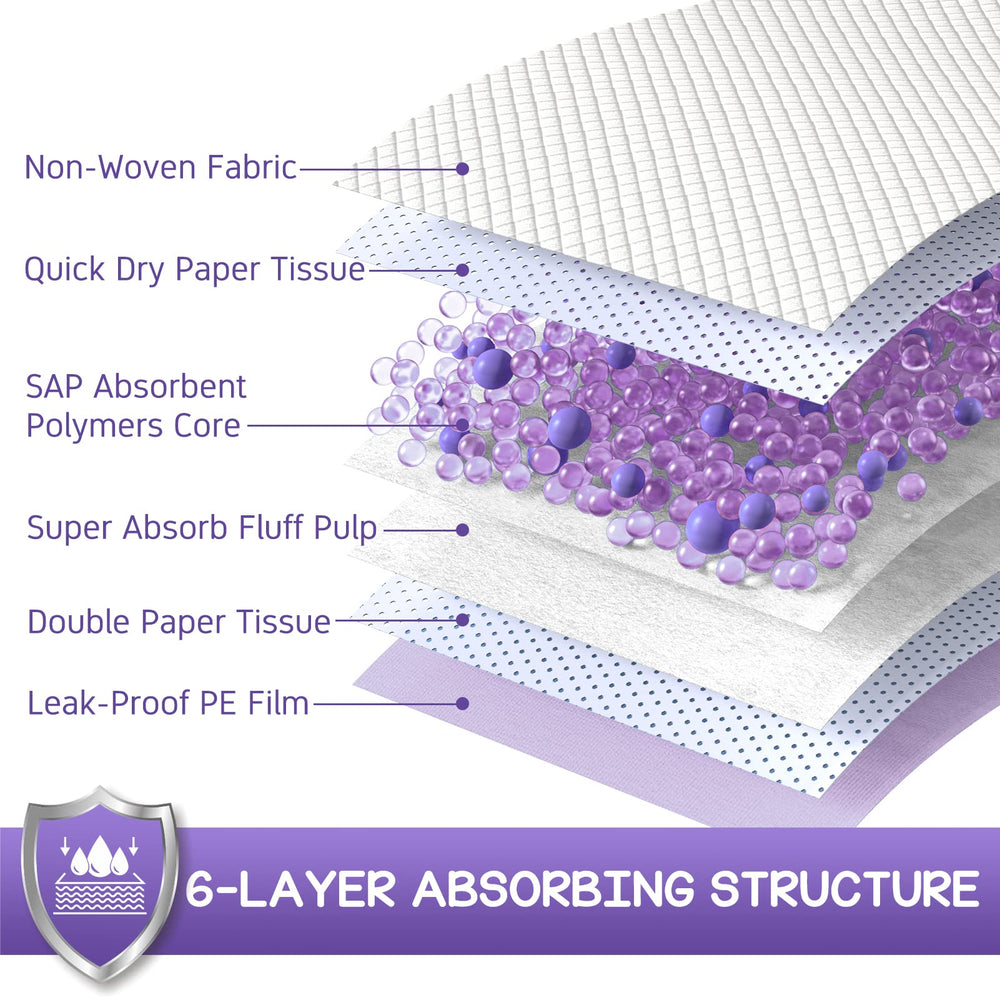Croci cat pads bottom film prevents leaks, keeping litter area drier.