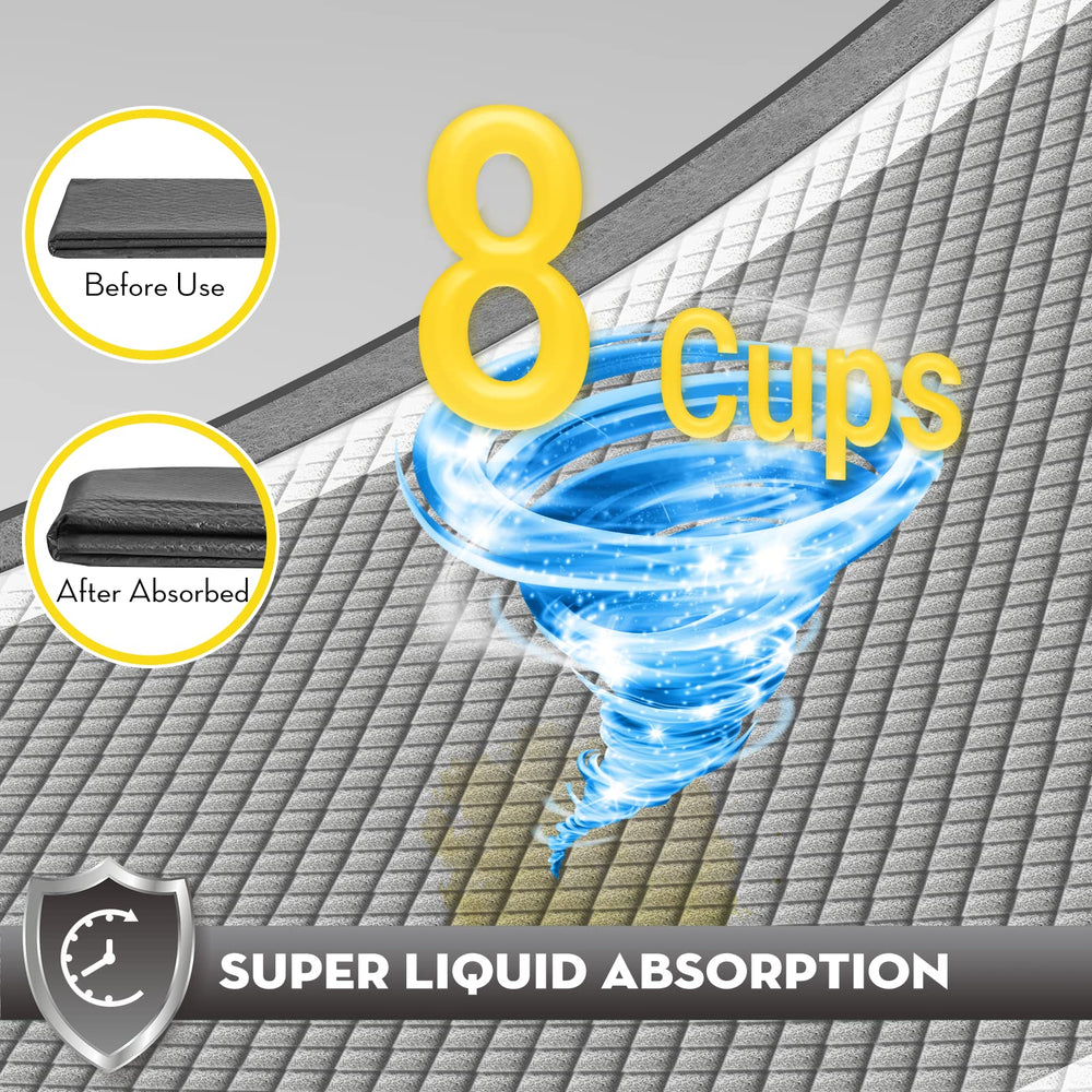 Croci Charcoal Puppy Pads odor-control feature with activated carbon helps maintain freshness