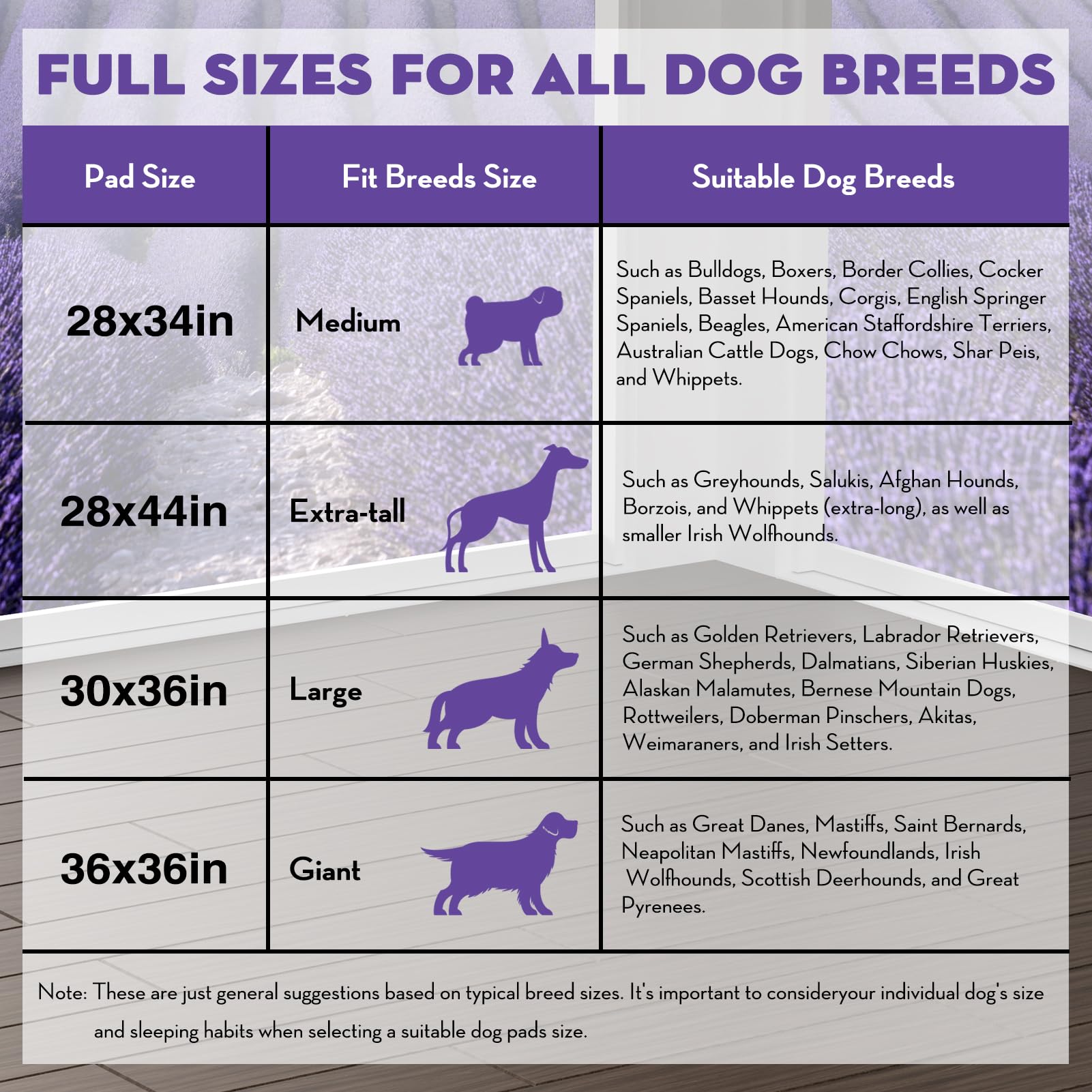 Croci dog pads placed on floor protect surfaces during use