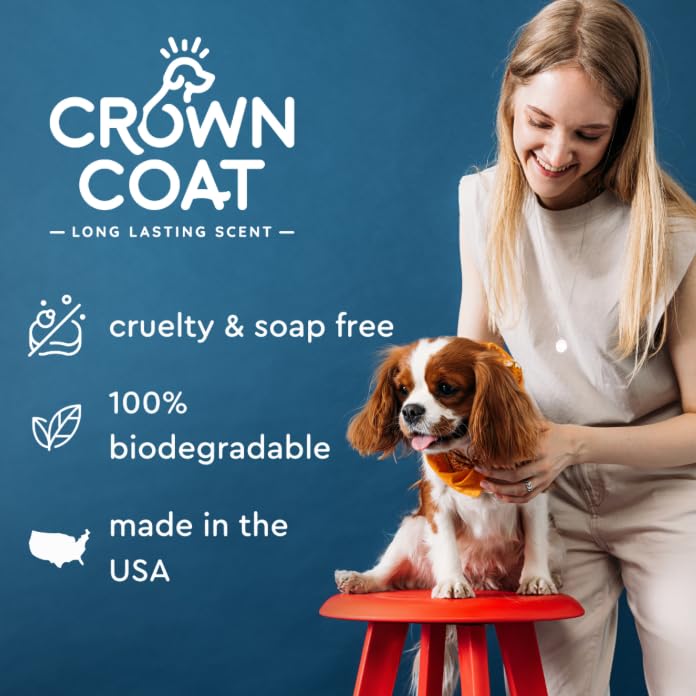 Crown Coat Pistachio Dream USA-made label emphasizes quality ingredients.