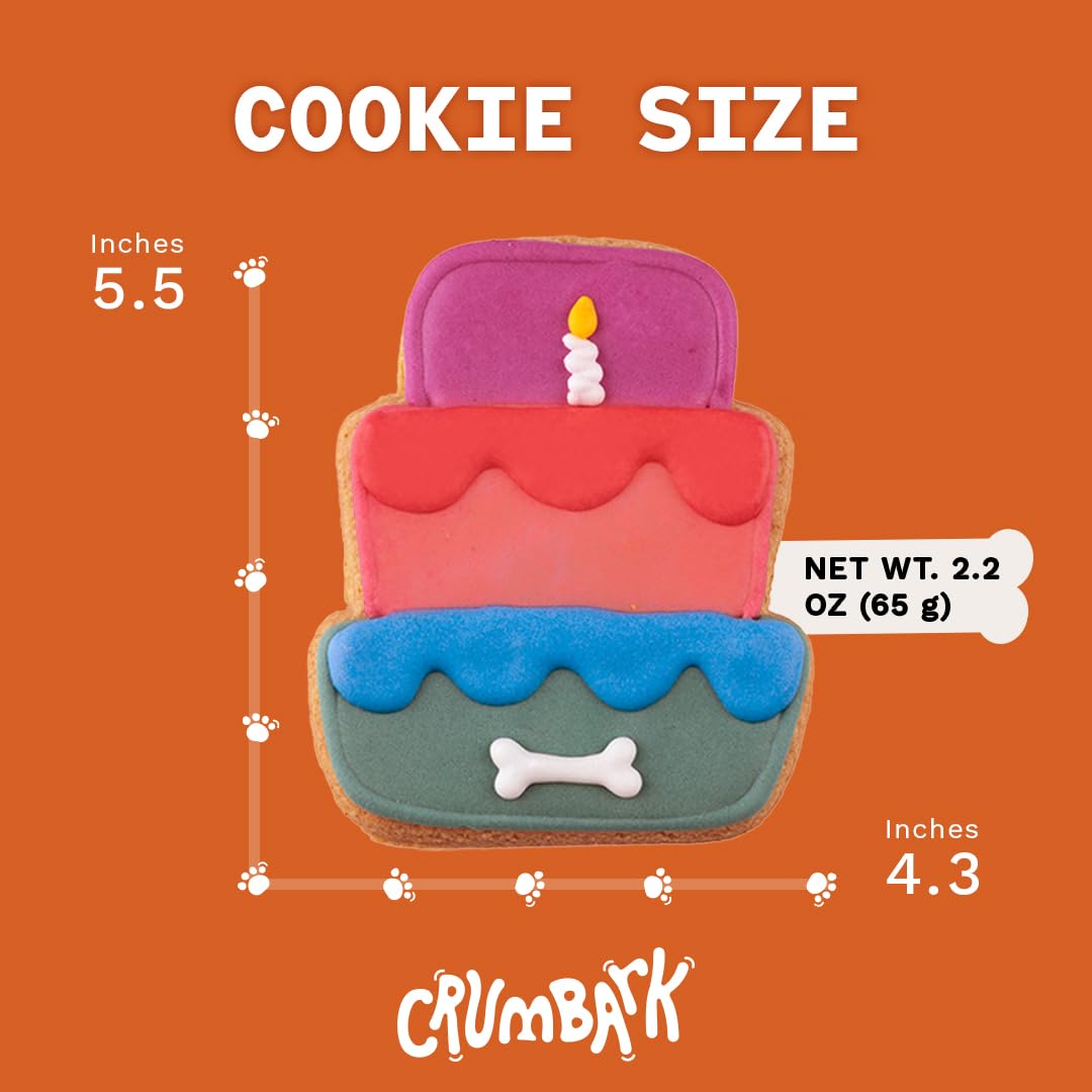 CRUMBARK vegan ingredients label highlighting natural flavors for dogs