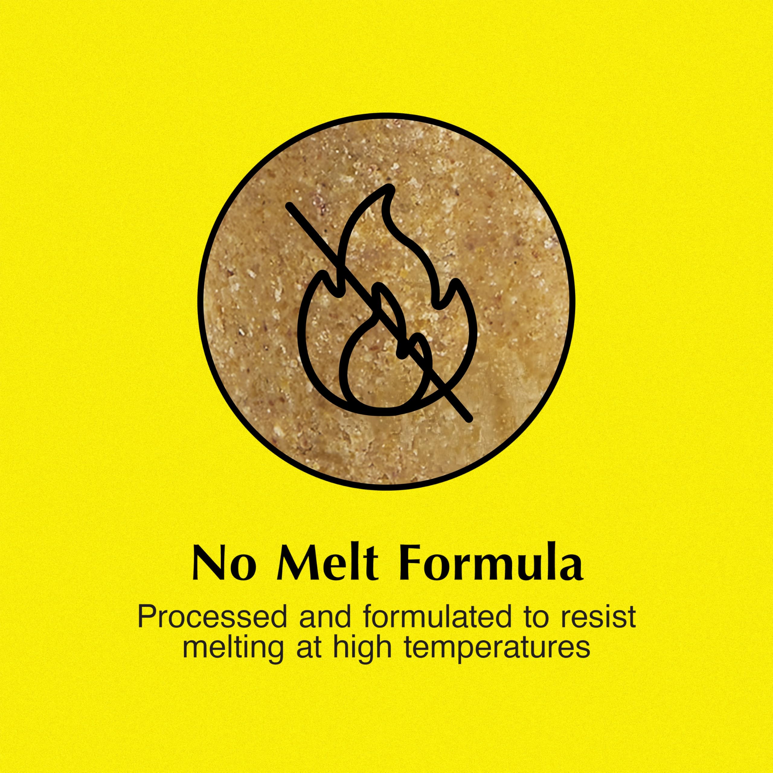 C&S Peanut Delight No Melt Suet Log is USA-made and trusted.