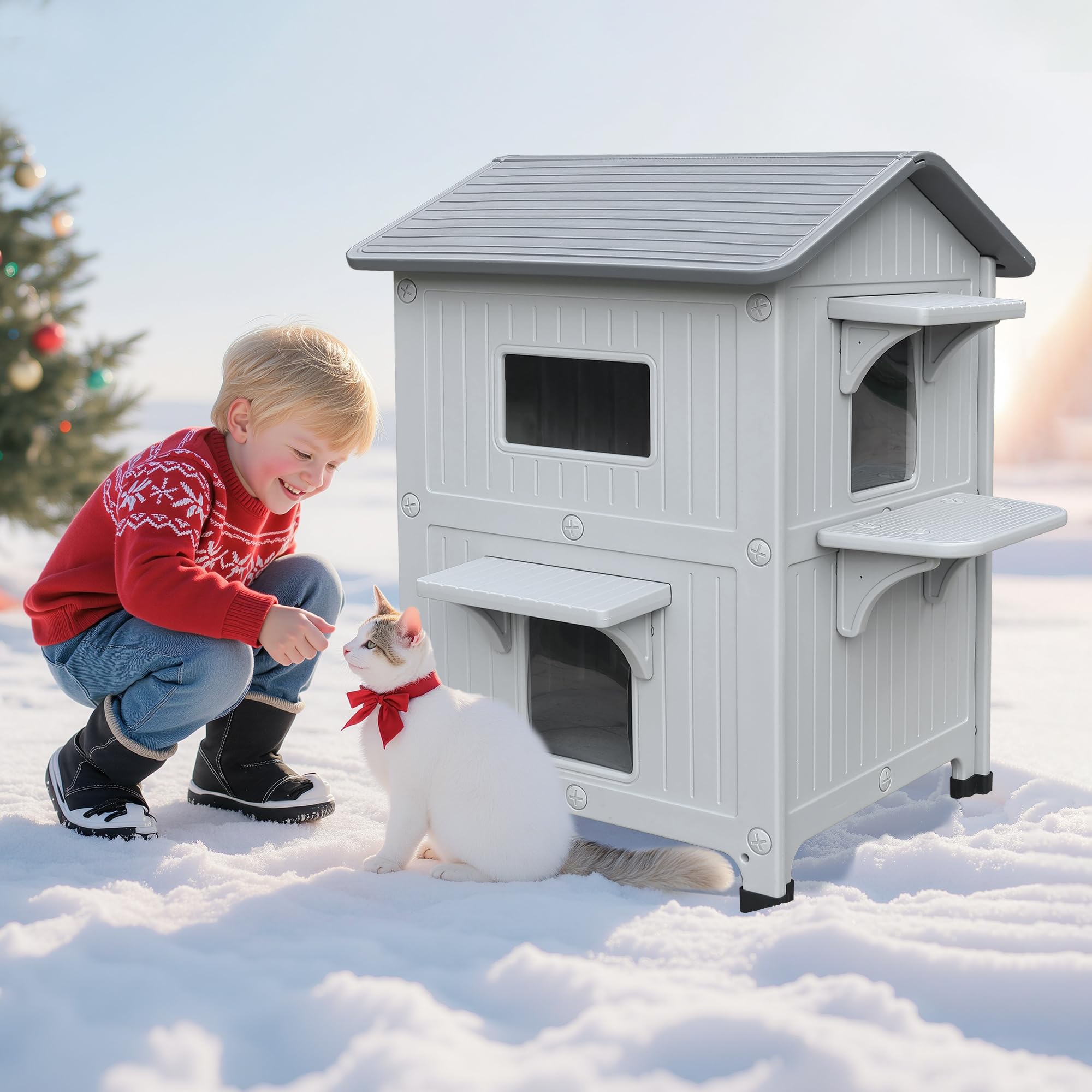 CSQOO small pets shelter suited for outdoor use and secure retreat.