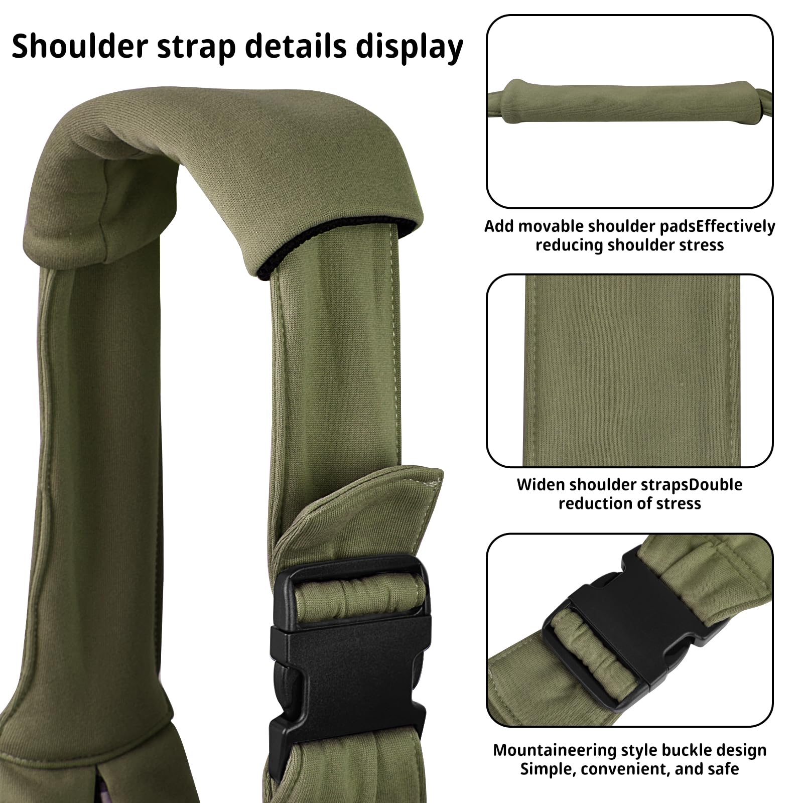 CUBY sling carrier ideal for outdoor strolls and urban errands