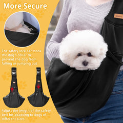Cuby carrier interior safety rope demonstrates double protection for security.