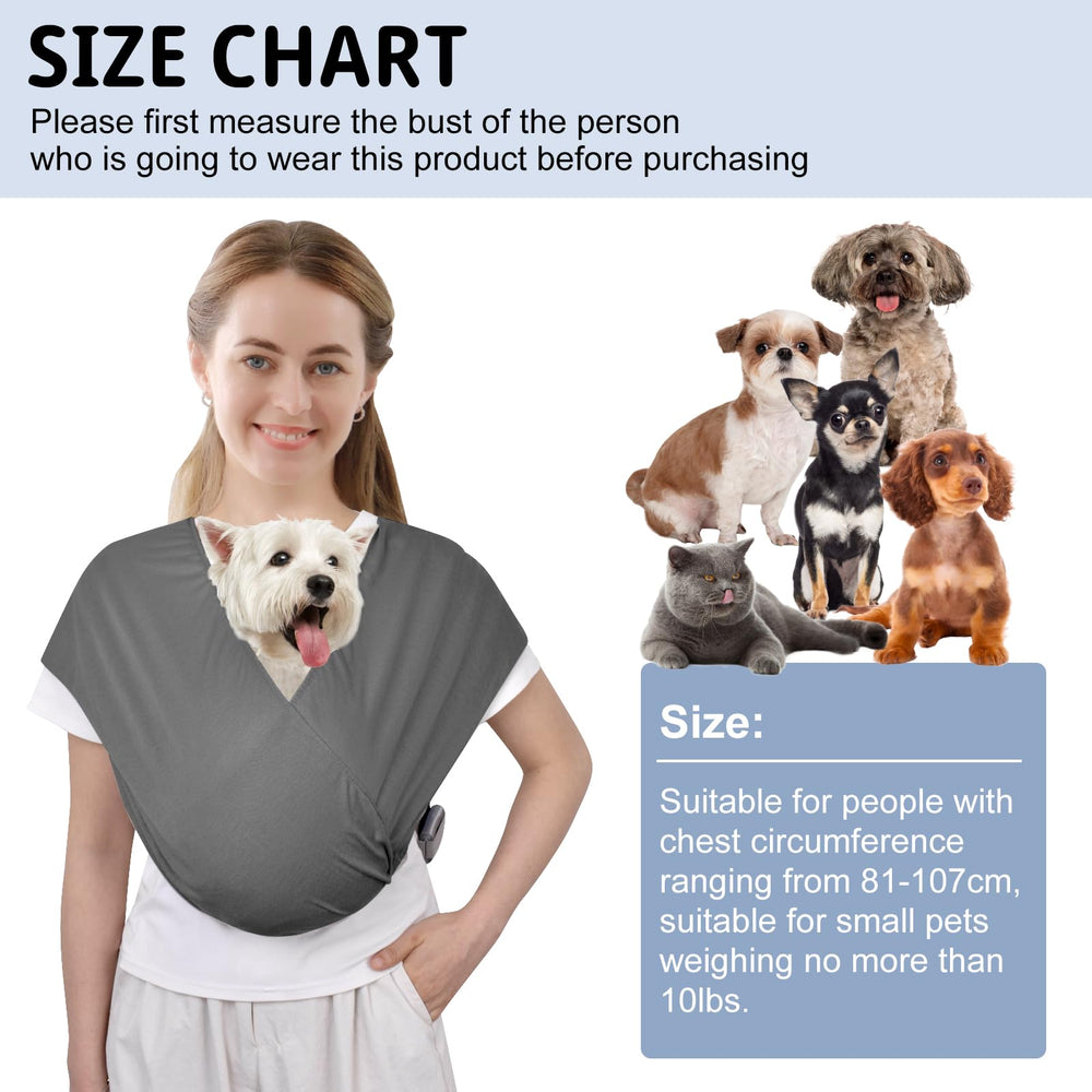 Cuby front-facing sling provides comfortable chest carry