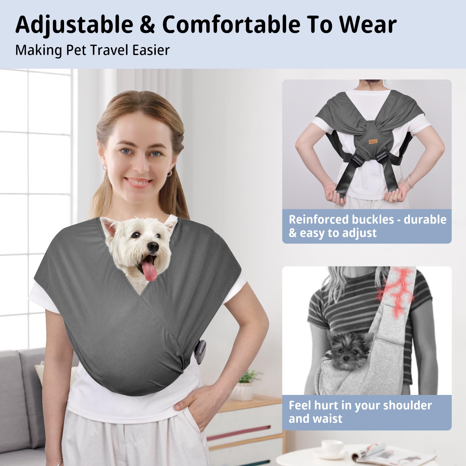 Cuby sling design aims to reduce shoulder and back strain