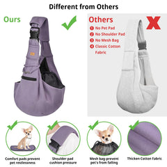 CUBY pet-sling-adjustable-strap-2-0 showcases customizable fit for comfortable wear
