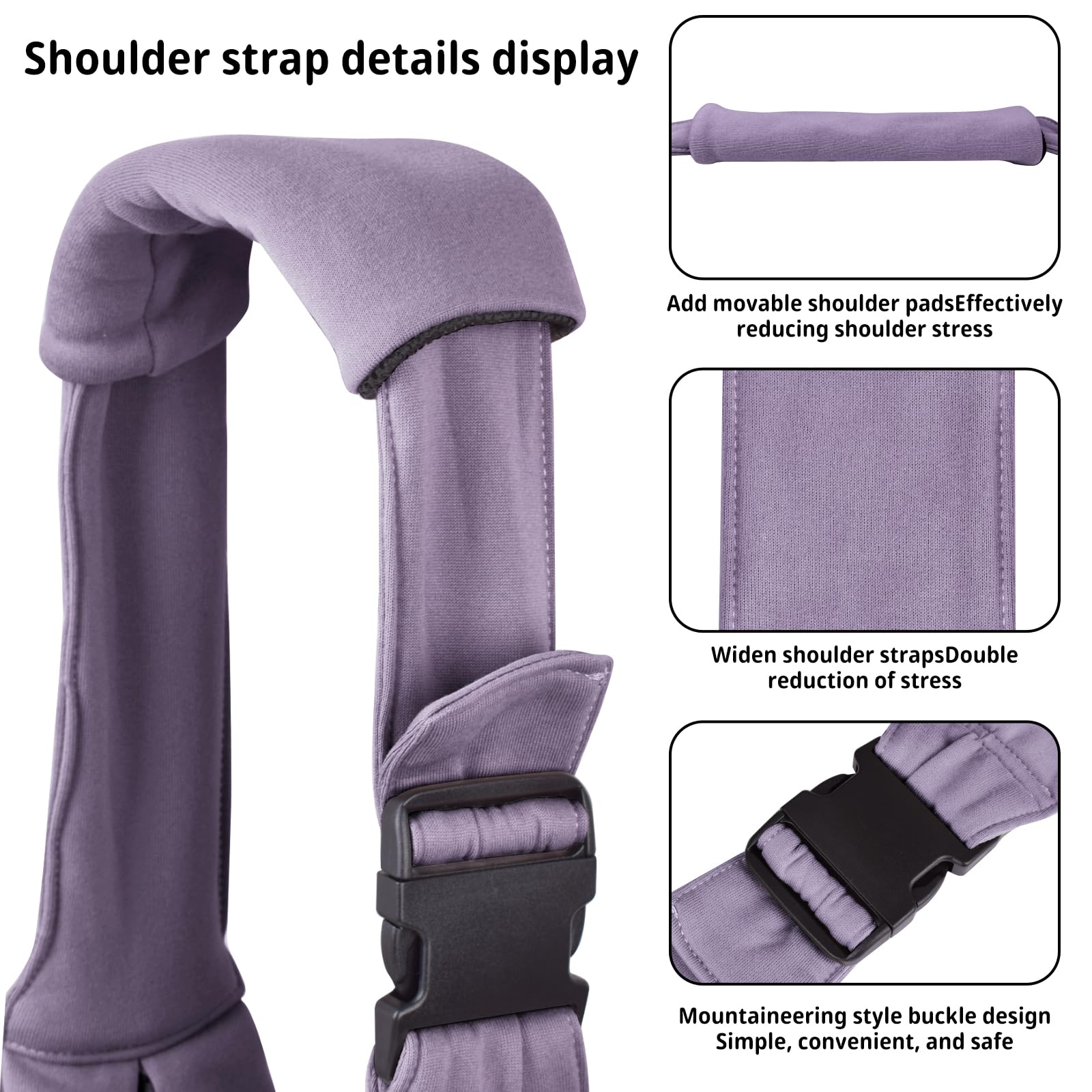 CUBY sling with large pockets stores keys, phone, treats for convenient outings