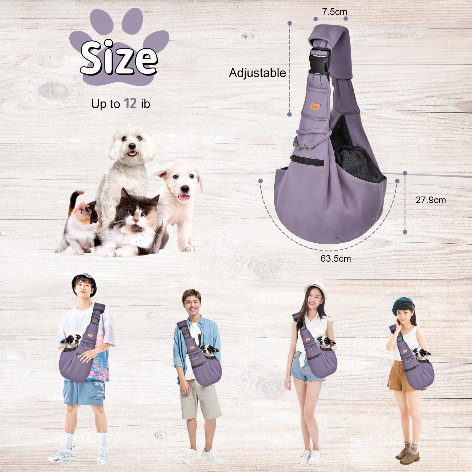CUBY shoulder-padded design provides comfortable carry for longer outings