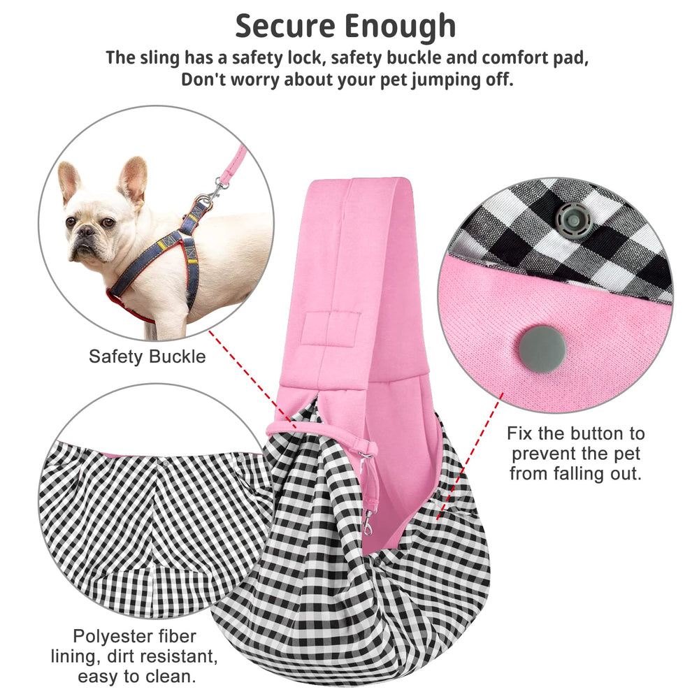 CUBY porta-mascotas, diseño reversible para uso práctico.
