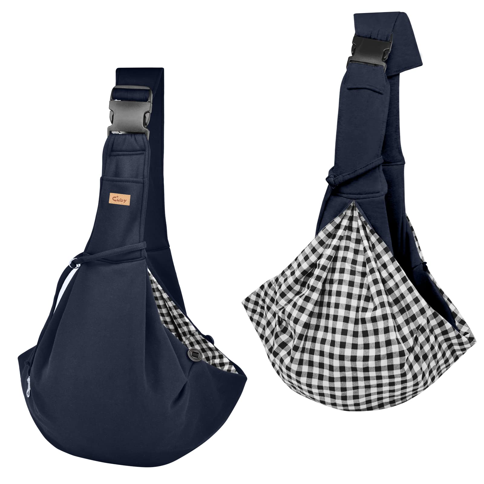 Cuby small-pets hands-free design enables convenient outings.