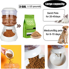 Cucurbita gravity-fed system close-up demonstrates mess-free refill and consistent bowl refills.