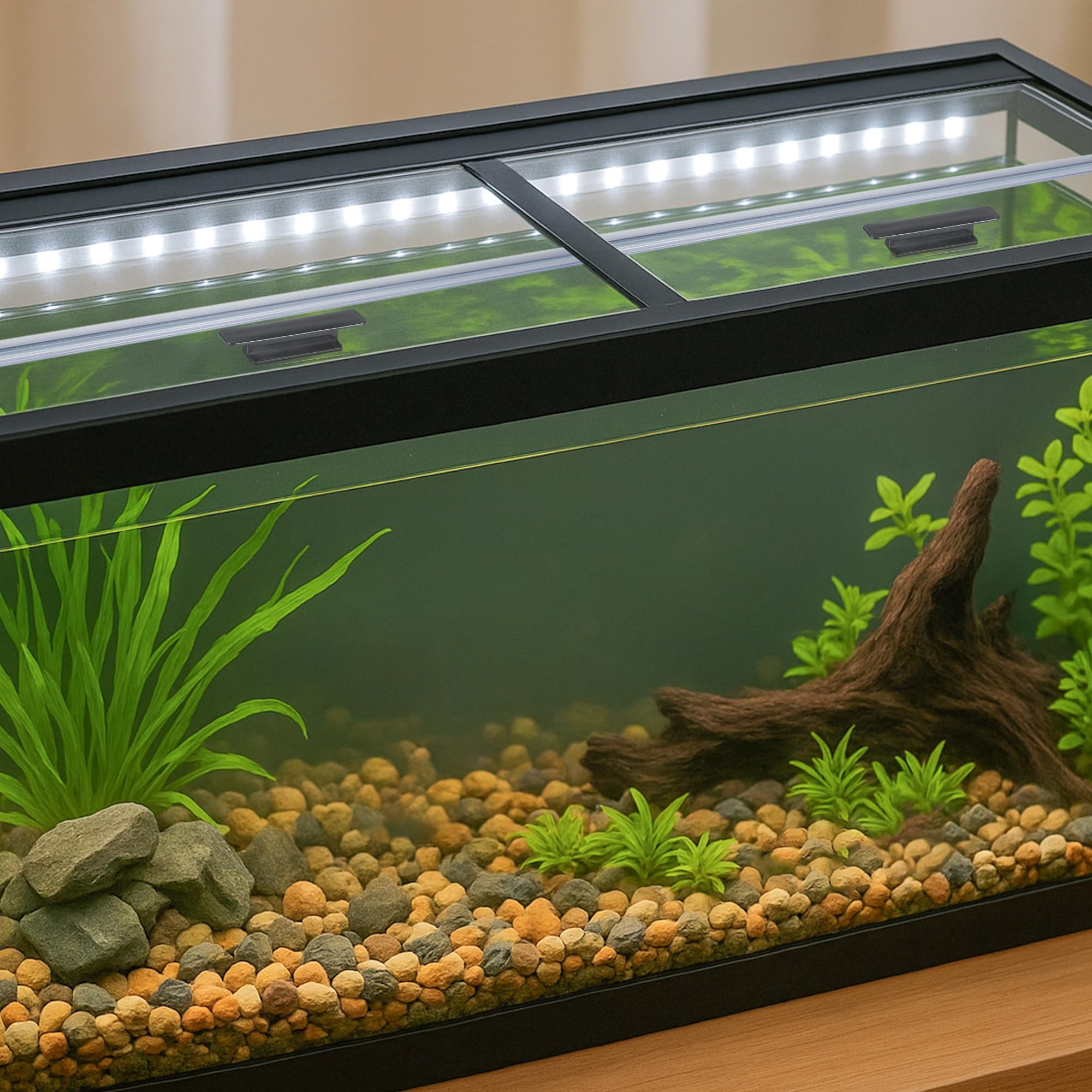 CUCZUUS compatibility notice clarifying Aqueon 75/90/110 gallon suitability.