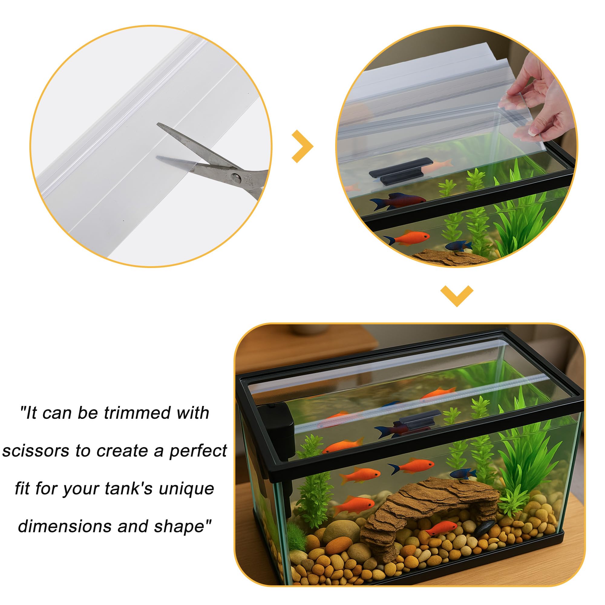 CUCZUUS tape installation close-up demonstrating adhesive prep and curing guidance.